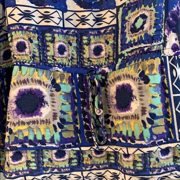 Eight Sixty printed top sz medium - Picture 4 of 7